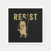 Penguin verzet tegen protest tegen tarieven servet (Voorkant)