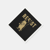 Penguin verzet tegen protest tegen tarieven servet (Hoek)