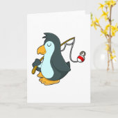 Penguin Vissen met Geviste Kaart (Gele Bloem)