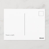 Penguin Vliegtuig Blauw 1e Verjaardag Dank u kaart (Achterkant)