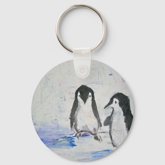 Penguin vrienden sleutelhanger (Voorkant)