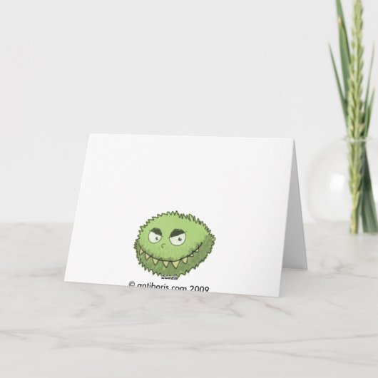 Penguin wacht! kaart (Achterkant)