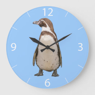 Penguin Wall-klok Grote Klok