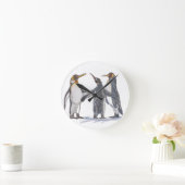 Penguin Wall-klok Ronde Klok (Huis)