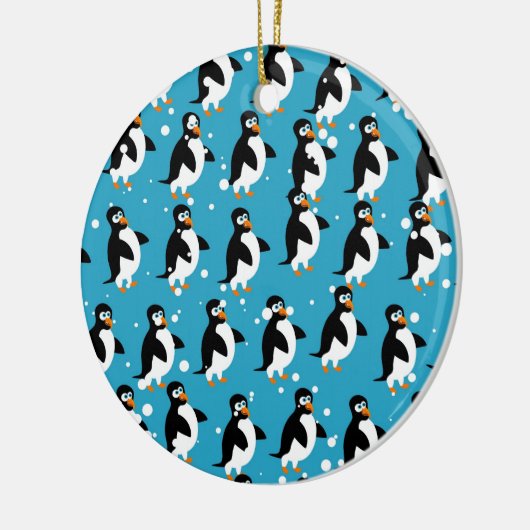 Penguin Wallpaper Keramisch Ornament (Links)