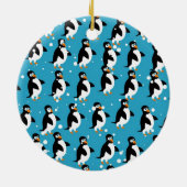 Penguin Wallpaper Keramisch Ornament (Achterkant)