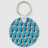 Penguin Wallpaper Sleutelhanger (Voorkant)