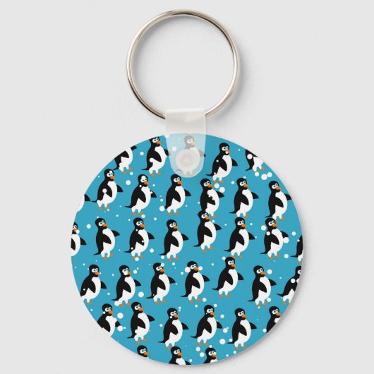 Penguin Wallpaper Sleutelhanger (Voorkant)