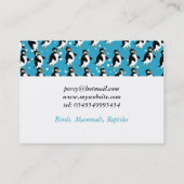 Penguin Wallpaper Visitekaartje (Achterkant)