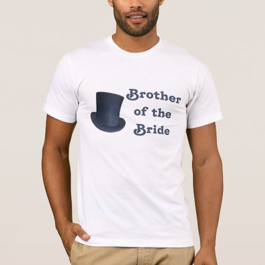 Penguin Wedding - Bruid - Broer T-shirt (Voorkant)