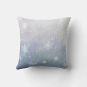 Penguin Wedding Snowflake Pattern - Aanpassen Kussen (Achterkant)