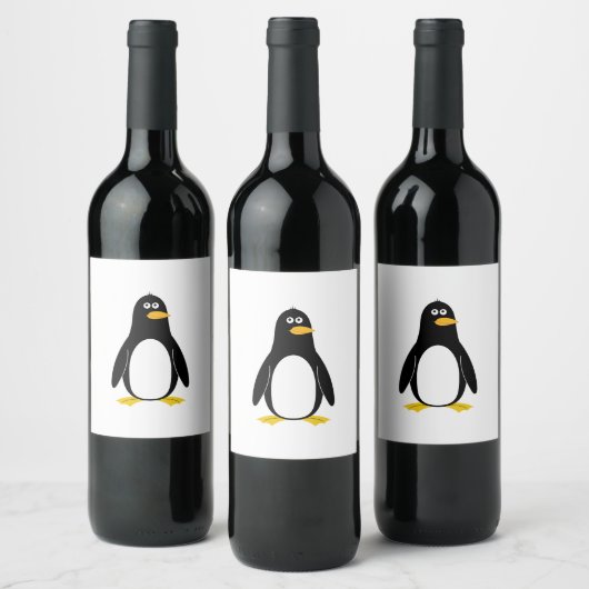 Penguin Wijn Etiket (Flessen)