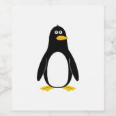 Penguin Wijn Etiket (Enkel label)