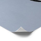 Penguin Winter Baby shower Welkomstteken Poster (Hoek)