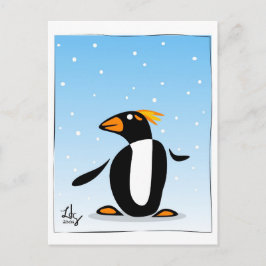 Penguin Winter Briefkaart