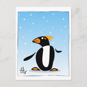 Penguin Winter Briefkaart