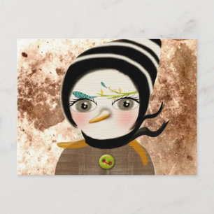 Penguin Winter Briefkaart