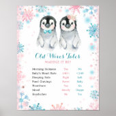 Penguin Winter Gender onthulling oude Wives Tales Poster (Voorkant)