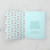 Penguin Winter Holiday Creëer Memories Foto Feestdagen Kaart (Binnen)