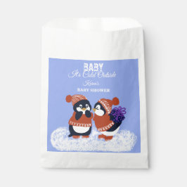Penguin Winter Snow Birthday Baby shower Gift Bedankzakje