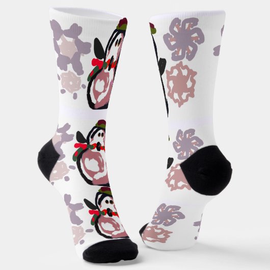Penguin Winter  Sokken (Gebogen)