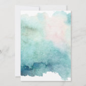 Penguin Winter Theme Cute Baby Shower Kaart (Achterkant)