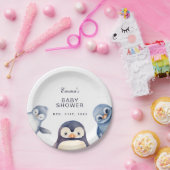 Penguin Winter Wonderland-thema Paper Bord (Feest)