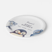 Penguin Winter Wonderland-thema Paper Bord (Gekanteld)