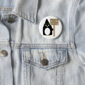 Penguin Witch Ronde Button 5,7 Cm (In situ)