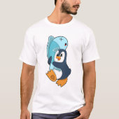 Penguin with Fish T-shirt (Voorkant)