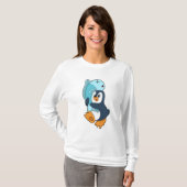 Penguin with Fish T-shirt (Voorkant volledig)