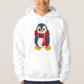 Penguin with Scarf Hoodie (Voorkant)