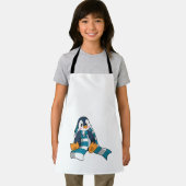 Penguin with Scarf Schort (Insitu)