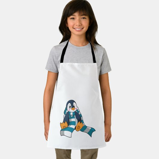 Penguin with Scarf Schort (Insitu)