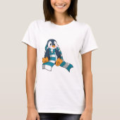 Penguin with Scarf T-shirt (Voorkant)