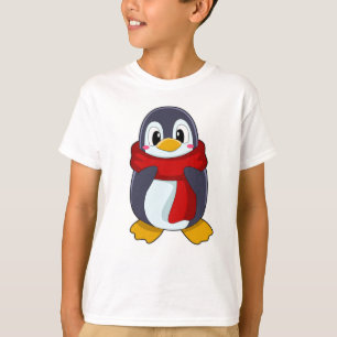 Penguin with Scarf T-shirt