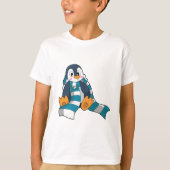 Penguin with Scarf T-shirt (Voorkant)