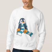 Penguin with Scarf Trui (Voorkant)