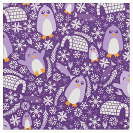 Penguin Wonderland Stof