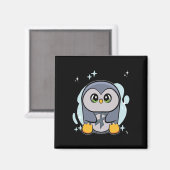 Penguin World Dyslexie Bewustzijn Magneet (Voorkant / Achterkant)