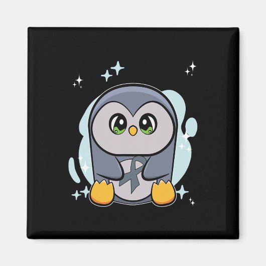 Penguin World Dyslexie Bewustzijn Magneet (Voorkant)