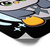 Penguin World Dyslexie Bewustzijn Poster (Hoek)