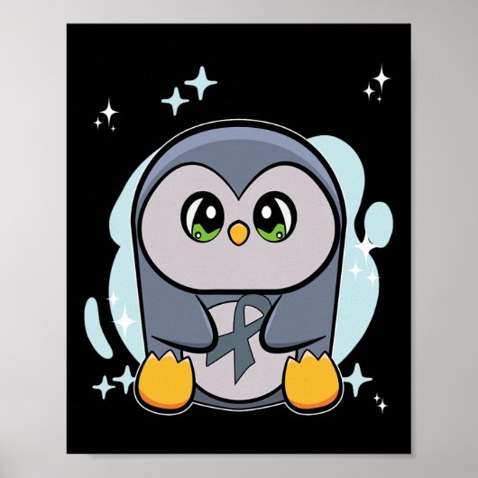 Penguin World Dyslexie Bewustzijn Poster (Voorkant)