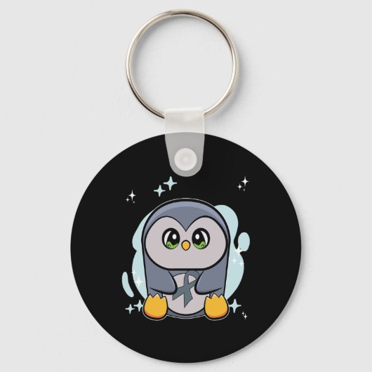 Penguin World Dyslexie Bewustzijn Sleutelhanger (Voorkant)