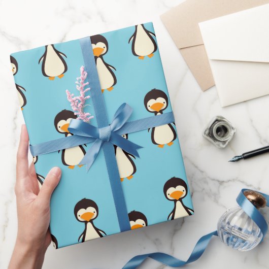 Penguin Wrapping Paper Cadeaupapier (Geschenken)