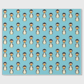 Penguin Wrapping Paper Cadeaupapier (Vlak)