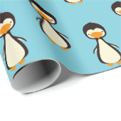Penguin Wrapping Paper Cadeaupapier (Rol Hoek)