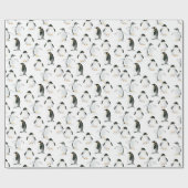 Penguin Wrapping Paper Cadeaupapier (Vlak)