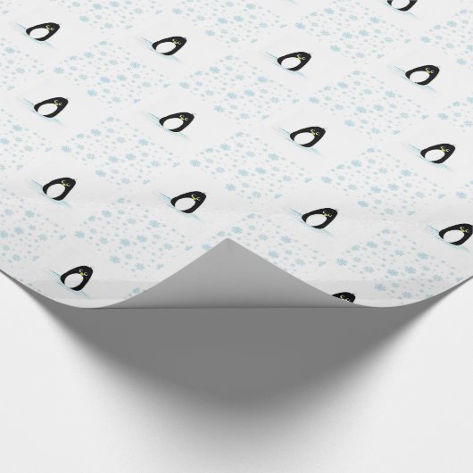 Penguin Wrapping Paper Cadeaupapier (Hoek)