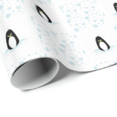 Penguin Wrapping Paper Cadeaupapier (Rol Hoek)